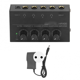 thumbnail image 1 of Amplificador de auriculares estéreo ha400 ultracompacto de 4 canales amplificador de auriculares de bajo ruido 240v enchufe europeo, 1 of 5