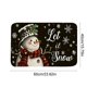 thumbnail image 3 of Yhmxh Alfombrillas de baño para baño Alfombra de baño Tapete navideño absorbente para cocina y baño Decoración del baño, 3 of 5