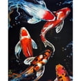thumbnail image 1 of Pintura de diamante (DE6393) 5D DIY Dibujo de pez dorado cuadrado 45x60cm FLhrweasw Nuevo, 1 of 1