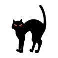 thumbnail image 2 of Cat Silhouette Garden Stakes, Halloween Scary Decoration Metal Iron Gifts with Reflective Eyes Ornament, for Art Lawn Outdoor Patio Yard. , estilo D Opción 4 DYNWAVEMX Estaca de silueta, 2 of 8