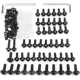 thumbnail image 1 of Kit de tornillos de carenado para motocicleta Yamaha YZF R6 1999-2002 BRILLAR Negro, 1 of 5