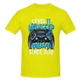 thumbnail image 5 of Level 11 Unlocked Awesome Since 2010 Men'S Basic Short Sleeve T-Shirt Yellow 6x-Large, 5 of 5