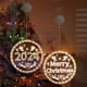 thumbnail image 2 of Venta caliente de luces decorativas navideñas, luces Led para colgar en ventanas, luces temáticas felices de Navidad para decoración navideña, 2 of 4