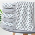 thumbnail image 1 of 6-Pack Cotton Face Towels, 35x75 cm, Soft and Absorbent, Multicolor Assortment, Durable and Quick-Drying for Household Use, 1 of 7