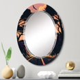 thumbnail image 5 of DESIGN ART Designart 'Road To The Sunset I' Printed Modern Landscape Beach Wall Mirror 24in.x24in., 5 of 5