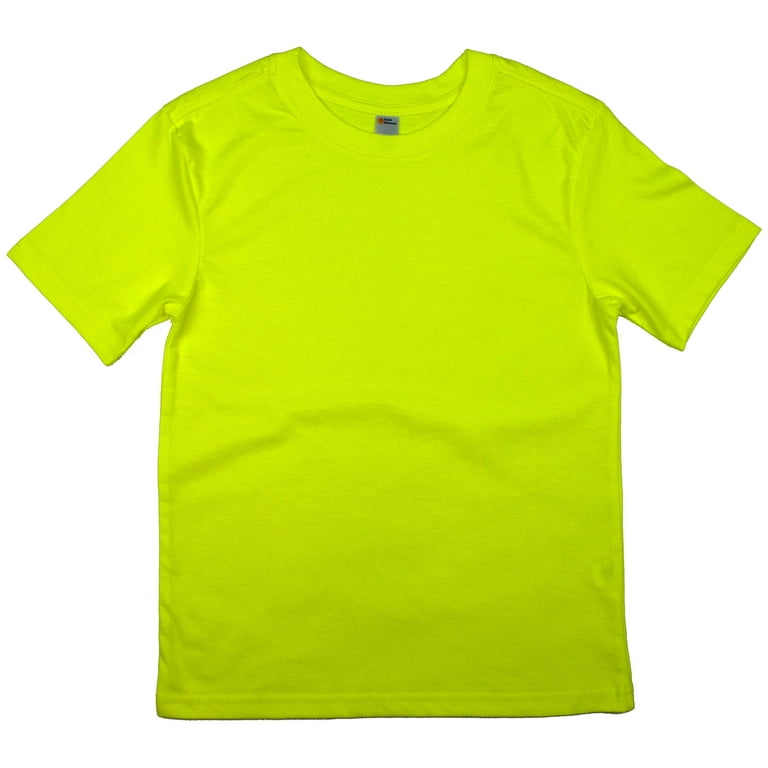 Oversized neon green store shirt