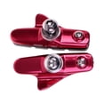 thumbnail image 3 of S SERENABLE 2 Pcs Blocs de Frein de Vélo de Route Plaquettes Chaussures Pignon Fixe Support en Caoutchouc Rouge, 3 of 8