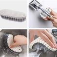 thumbnail image 4 of Advancent Cepillo de limpieza para encimera de fregadero de 4 piezas con mango, cepillos flexibles multiusos, fregador de pared de suelo para inodoro de Suministros de limpieza para el hogar Advancent HA066342-00, 4 of 6