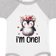 thumbnail image 4 of Inktastic Babys First Birthday Penguin 1 Year Old Girl Girls Baby Bodysuit, 4 of 5