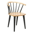 thumbnail image 5 of SAFAVIEH Blanchard Mid-Century Curved Spindle Side Chair, Natural/Grey, 5 of 15
