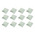 thumbnail image 3 of KAKOWELY 12 servilletas cuadradas de satén para cenas de boda, servilletas de tela de satén y servilletas de mesa., 3 of 5