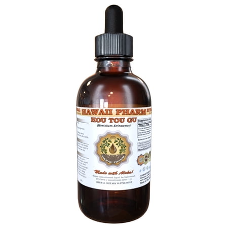 Hou Tou Gu (Hericium Erinaceus) Tincture, Dried Mushroom Liquid Extract, Monkey Head Mushroom, Herbal Supplement 4 oz