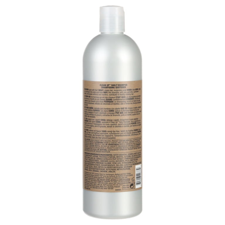 TIGI Bed Head For Men Clean Up Daily Shampoo 25.36 oz - Scalp