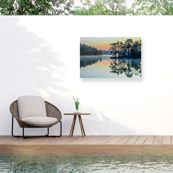 Benny Pettersson 'Before People Wake' Outdoor Canvas