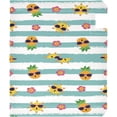 thumbnail image 5 of Cute Sun Pineapples Mailbox Cover Summer Hibiscus Flowers Mailbox Covers Magnetic Large Oversized 21"X25.5" Mailbox Wraps Post Letter Box Cover Garden Decorations, 5 of 6