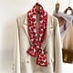 thumbnail image 4 of 2023 Headscarves Skinny Scrunchies Double Layer Satin Hair Ribbon Scarf Women Fashion Headband Scarf Neck Tie Wrist Wrap Ladies, 4 of 4