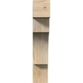 thumbnail image 2 of Ekena Millwork 3 1/2"W x 18"D x 18"H Westlake Block Smooth Bracket, Douglas Fir, 2 of 25