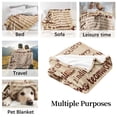 thumbnail image 3 of Kainsy 15th Anniversary Blanket Gifts,15th Crystal Wedding Anniversary Gifts Happy Anniversary Marriage Gifts for Wife Husband Him Her Anniversary Decorations Blanket(50"x60"), 3 of 6