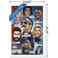 thumbnail image 3 of Ted Lasso - Character Grid Wall Poster, 14.725" x 22.375" Framed, 3 of 5