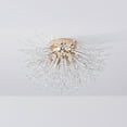 thumbnail image 6 of Pendant Light, Flush Mount LED Chandelier, Crystal Ceiling Lamp 110-120V, 6 of 12