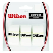 Wilson Pro Overgrip Comfort 3 pack - for Tennis, Badminton, Squash - Choice of 8 colors