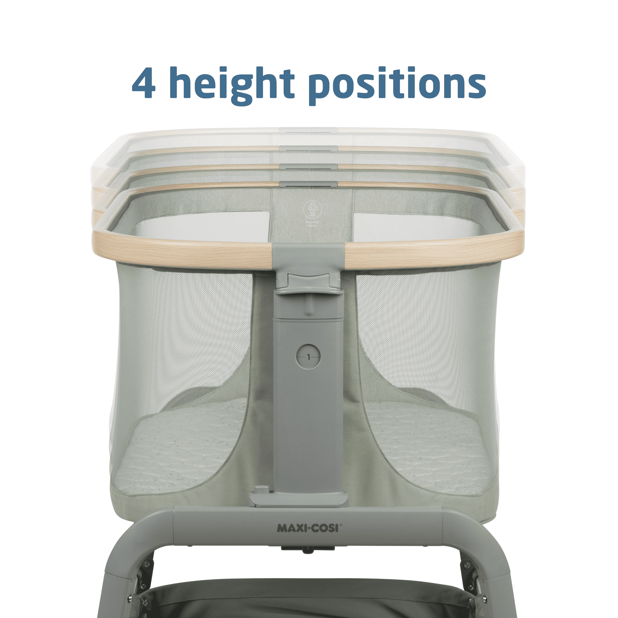 Maxi-Cosi Iora Bedside Bassinet, Classic Green - EcoCare