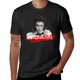 thumbnail image 1 of Camiseta "Todo puede pasar en Halloween", personalizada, con gráficos lisos, color negro, para hombre., 1 of 7
