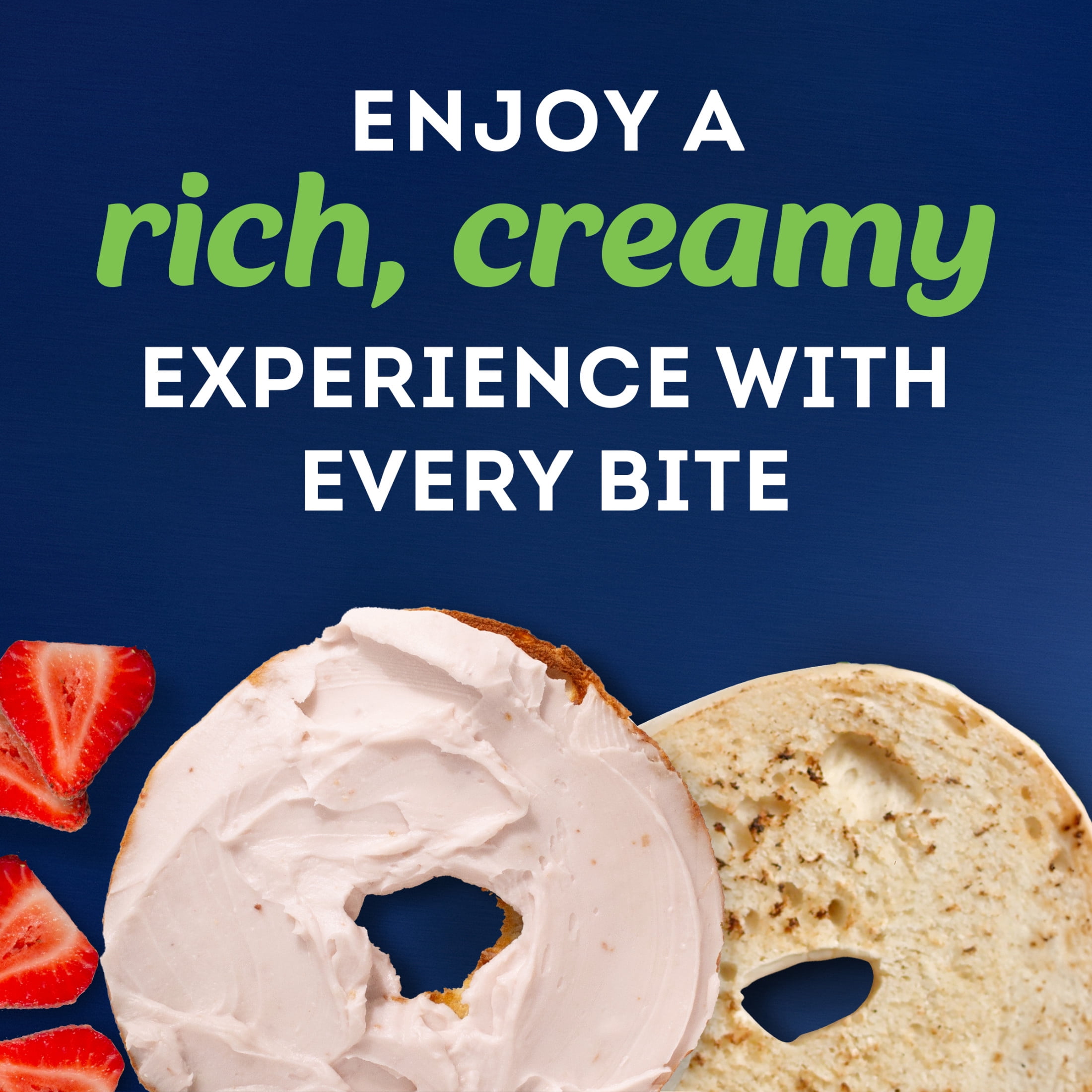 Philadelphia Plant-Based Dairy Free Strawberry Cream Cheese Spread, 8 oz Tub