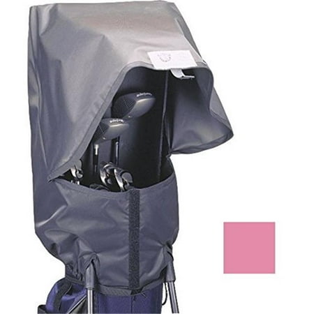 Rain Hood Golf Gear Bag Cover, Pink