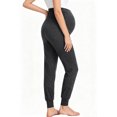 thumbnail image 3 of WOOXIO Women's Over The Belly Pregnancy Activewear Jogger Maternity Pants, 3 of 3