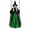 B, variant on Halloween Decor Hanging Life Size Witch Figure for Porch Garden Outdoor Purple