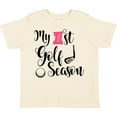 thumbnail image 3 of Inktastic My 1st Golf Season Girls Toddler T-Shirt, 3 of 5