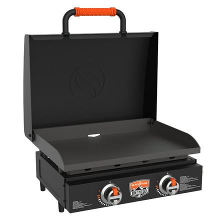 Blackstone OTG 2-Burner 22" Propane Omnivore Tabletop Griddle with Hood