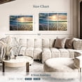 thumbnail image 4 of Elephant Stock Large Sunset Wall Art - Beach Multi Panel Canvas - 45" x 28", 4 of 8