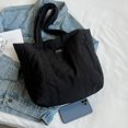 thumbnail image 3 of Bolso Mujer Axila Ligero Simple Hobo Compras Ocio Negro, 3 of 8