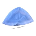 thumbnail image 1 of Reusable Highlights Hat Foldable Bright Color Soft Silicone Hair Dyeing Cap for Home, 1 of 7