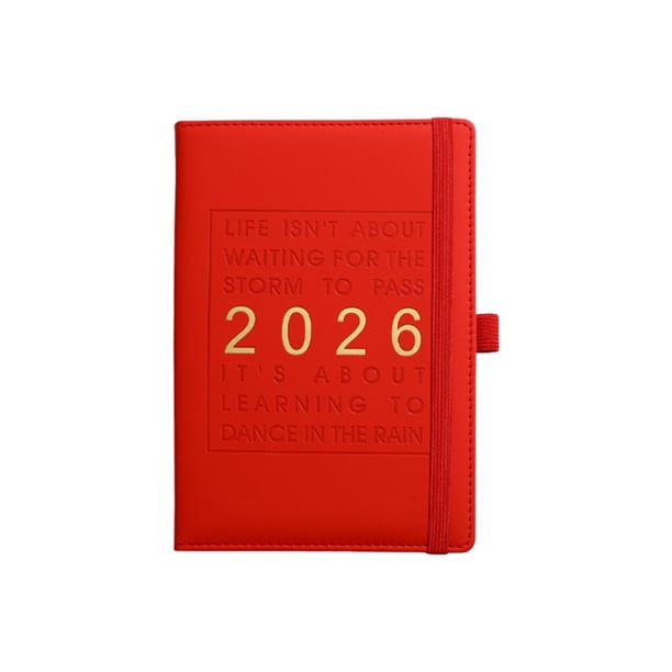 Planificador Diario Caderno 2026 Agenda 365 Días Plan Diario Gestión Registro Caderno Plan de Programación Uso de Enero a Diciembre de 2025 Plan Y Calendario de Plan Por Hora Aplicación