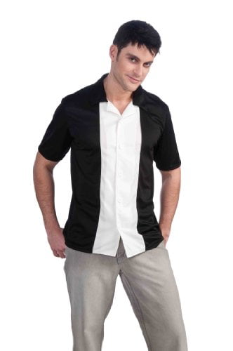 charlie sheen dress up Charlie Harper Bowling Shirt Adult Sheen Button Down Costume Two And A Half  Men