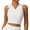 White, variant on HNMKIU Lightweight Camisoles For Hot Weather Women's Sleeveless Tank Top Athletic Tennis Workout Fitness Cropped Camisole For Sports Casual Summer Spring