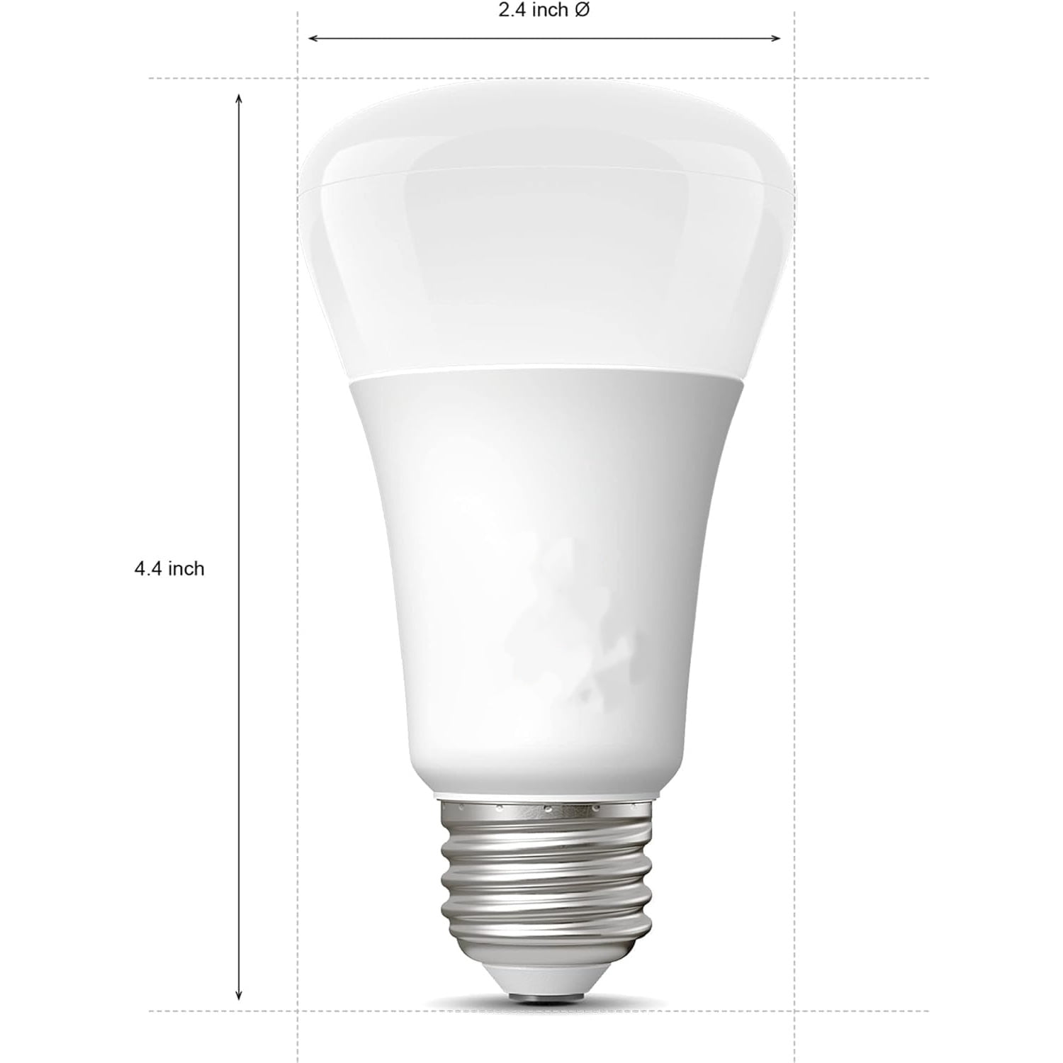 Smart 60W A19 LED Bulb - White Ambiance Warm-to-Cool White Light - 2 Pack - 800LM - E26 - Indoor - Control with Hue App - Works with Alexa, Google Assistant and Apple Homekit