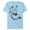 Light Blue, variant on Men's Aladdin Here's Genie  Graphic Tee Light Blue Large