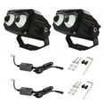 thumbnail image 1 of sweethay 1 par de faros delanteros de motocicleta IP67 a prueba de agua disipación de calor unidad externa faro suministros de iluminación con tornillos Bombillas para automóviles sweethay VI015968-00B, 1 of 6