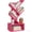 Pink, variant on Buildhom 3-Tier Small Tree Bookshelf with Drawer, Desktop Wood Bookcase, Mini Display Shelf for Home Office, Bedroom, Natural