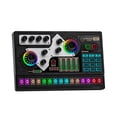 thumbnail image 1 of SX96 Sound Card 48V Sound Card Microphone Mobile Phone Computer Live Broadcast Outdoor Singing Home Mini Mixer, 1 of 5