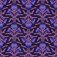 thumbnail image 1 of Ahgly Company Machine Washable Indoor Square Transitional Dark Orchid Purple Area Rugs, 6' Square, 1 of 7