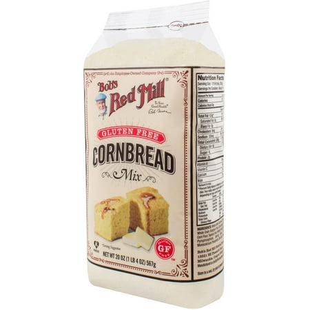 Bob's Red Mill Cornbread Mix, 20 oz (Pack of 4)