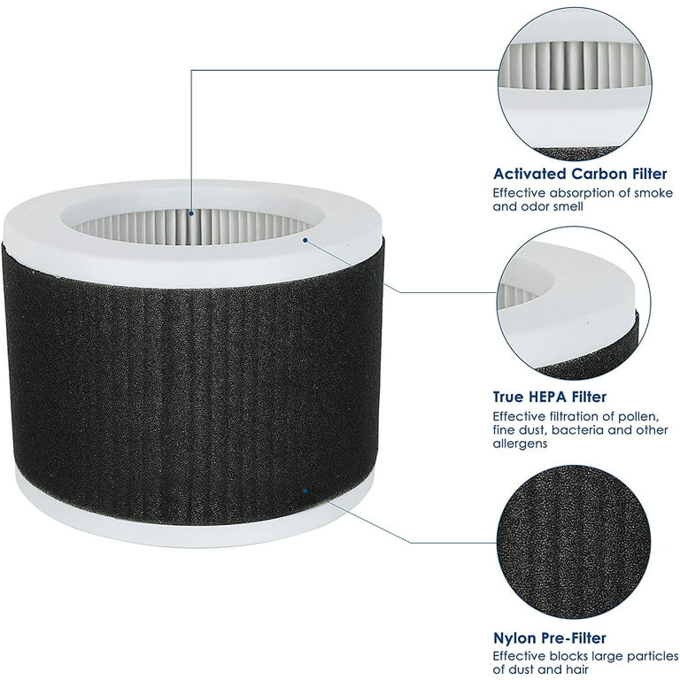  Flintar H13 True HEPA Replacement Filter, Compatible