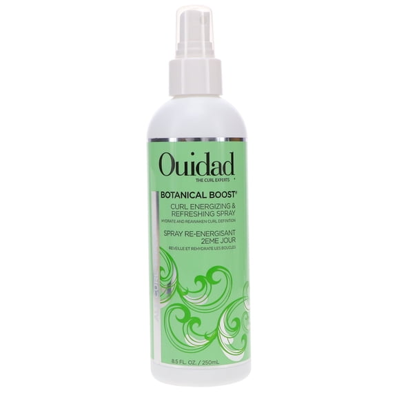 Ouidad Botanical Boost Curl Refresher Spray, Hydrates Dry Curls, Lightweight, No-Residue, 8.5 fl oz