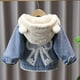 thumbnail image 5 of Cowsor Toddler Denim Jacket Button Down Shirt Kids Spring Fall Casual Long Sleeve Shirt Jacket Lightweight Soft Versatile, 5 of 7