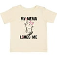 thumbnail image 3 of Inktastic My Mema Loves Me Girls Girls Baby T-Shirt, 3 of 5